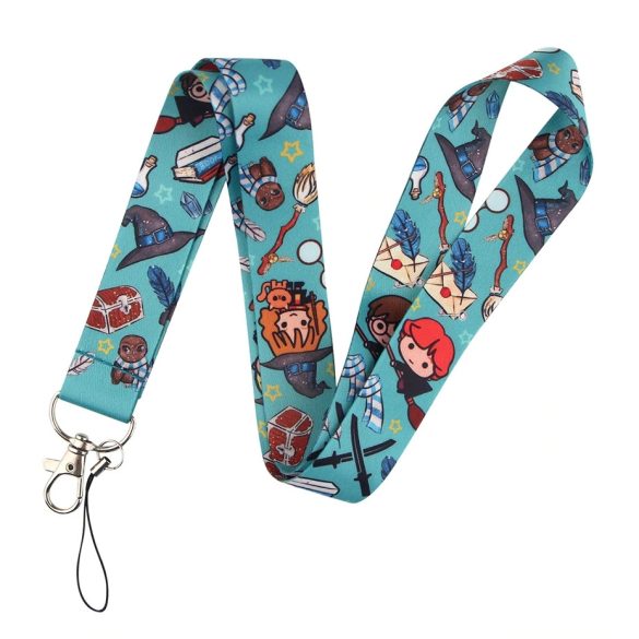 Humor kicsike hőseink “Harry Potter”, kulcstartó nyakpánt türkiz