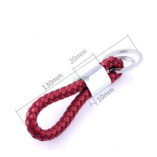 Kulcstartó, távirányító tartó SsangYong fonott bőr