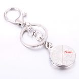 Fa, Tree - Aromaterápiás kulcstartó, táskadísz 316L rozsdamentes acél