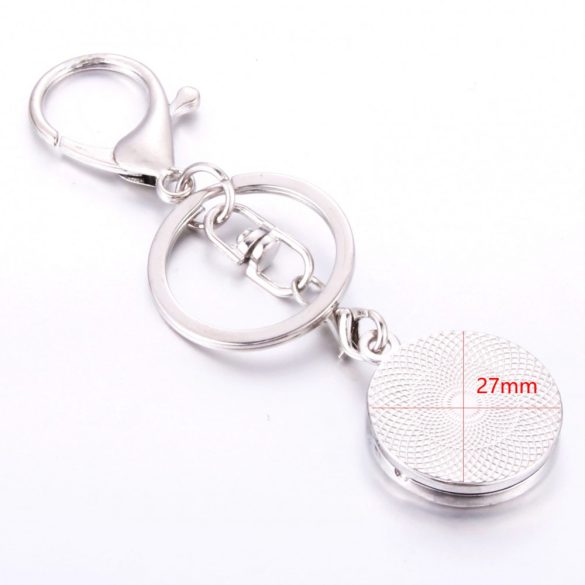 Fa, Tree - Aromaterápiás kulcstartó, táskadísz 316L rozsdamentes acél