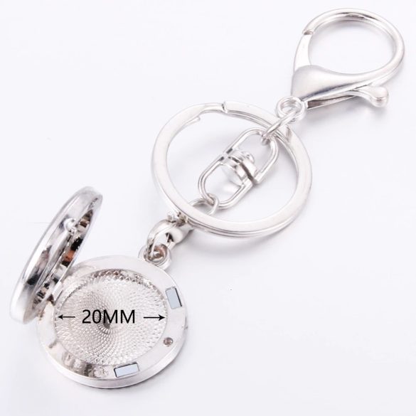 Love Cat - Aromaterápiás kulcstartó, táskadísz 316L rozsdamentes acél