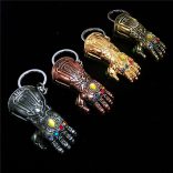 Kulcstartó Thanos kesztyűje antik arany színű