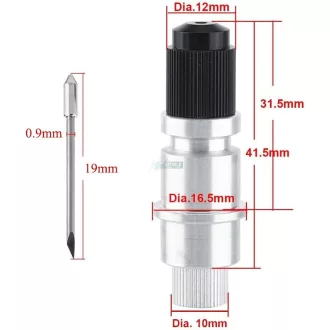 Graphtec CB09 vágógépekhez fém tokmány