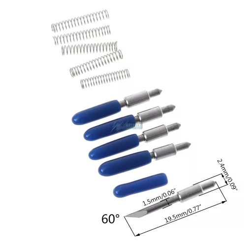 Plotterkés Graphtec CB15 és kompatibilis vágógépekhez 30-45-60° 