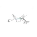 Auto Fan Audi  Gekkó Mandzsettagomb, 1pár