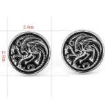 Hősök mandzsettagomb - GOT Targaryen, 1pár