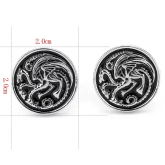 Hősök mandzsettagomb - GOT Targaryen, 1pár