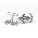 SW Fan Tie Fighter Mandzsettagomb, 1pár