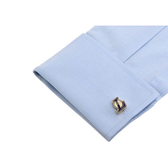 Sport fan Los Angeles Lakers Mandzsettagomb, 1pár