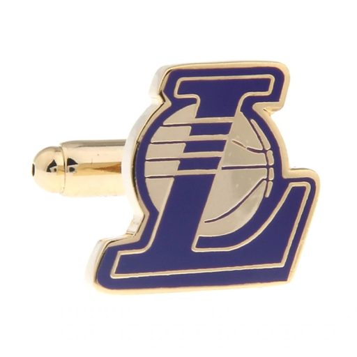 Sport fan Los Angeles Lakers Mandzsettagomb, 1pár