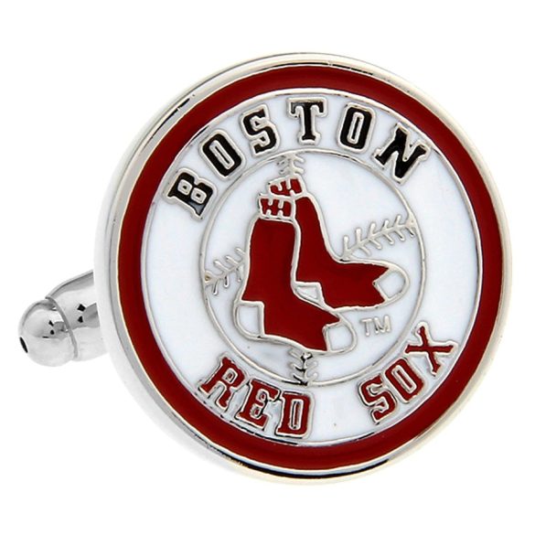 Sport fan Boston Red Sox Mandzsettagomb, 1pár