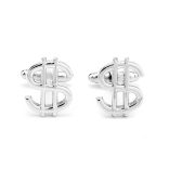 Dollar hozó Mandzsettagomb, 1pár