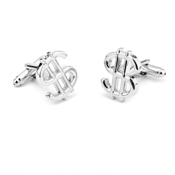 Dollar hozó Mandzsettagomb, 1pár