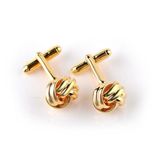 Aranyozott absztrakt Mandzsettagomb, 1pár