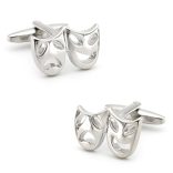 Színház, sír-nevet Mandzsettagomb, 1pár