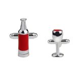 Sommelier Mandzsettagomb, 1pár