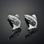 Mandzsettagomb, horgász fan, 1pár