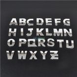 3D ABS 25 mm, öntapadó betű matrica