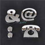 3D ABS 25 mm, öntapadó betű matrica