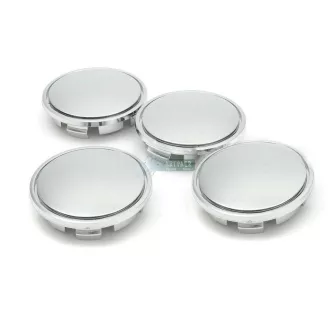 Autó felniközép kupak (4 db) 65 mm, krómozott