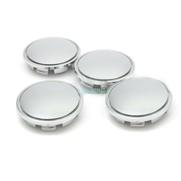 Autó felniközép kupak (4 db) 65 mm, krómozott