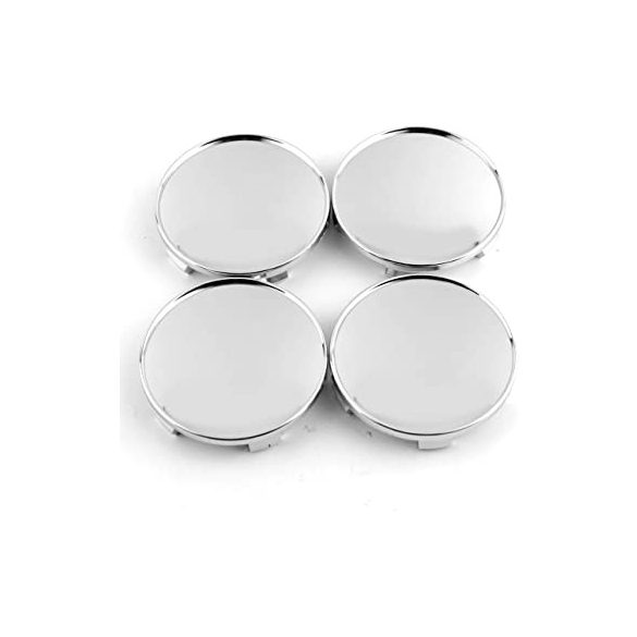 Autó felniközép kupak (4 db) 68 mm, krómozott