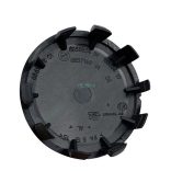 Autó felniközép kupak új típus (4 db) fekete 56 mm