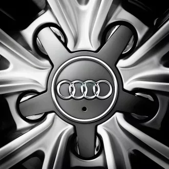   3D autó Audi felniközép 135 mm-es kupak, Audi csillag szett (4 db)