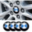 3D autó BMW felniközép kupak matrica (4 db) 56 mm alumínium