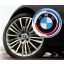 3D autó BMW 50 felniközép kupak matrica (4 db) 60 mm alumínium