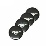 3D autó Ford Mustang felniközép kupak matrica (4 db) 56 mm, alumínium