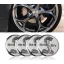 3D autó Ford Mustang Shelby felniközép kupak matrica (4 db) 56 mm, alumínium