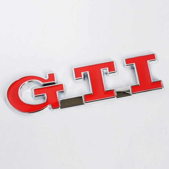 3D autó matrica Volkswagen GTI piros