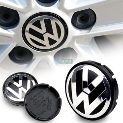 3D Autó Volkswagen felniközép kupak (4 db) 56 mm, szett