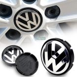 3D Autó Volkswagen felniközép kupak (4 db) 68 mm, szett