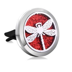   Szitakötő - Aromaterápiás autóillatosító - rozsdamentes acél aroma diffúzor