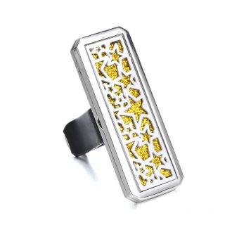   Csillagok - Aromaterápiás autóillatosító - aroma diffúzor 316L nemesacél