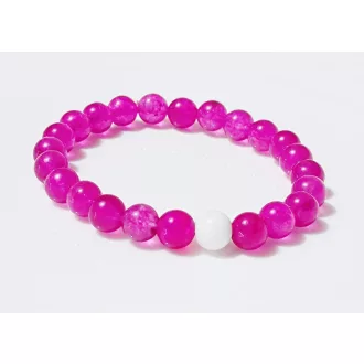 Ásvány karkötő achát és tridacna