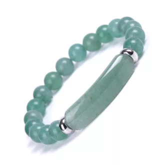 Ásvány karkötő amazonit charm