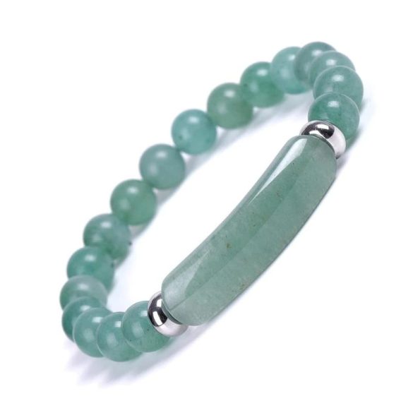 Ásvány karkötő amazonit charm