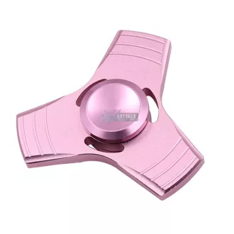 Fidget Spinner újpörgettyű 3 ágú - metál