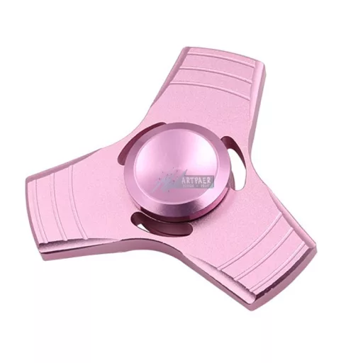 Fidget Spinner újpörgettyű 3 ágú - metál
