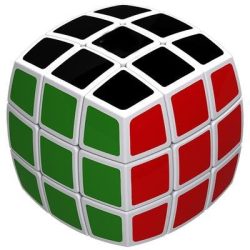 Mágikus domború kocka 3x3x3 - Rubik stílus (másolat)