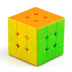 Mágikus kocka 3x3x3 - Anyagában színezett