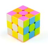 Mágikus kocka 3x3x3 - Anyagában színezett