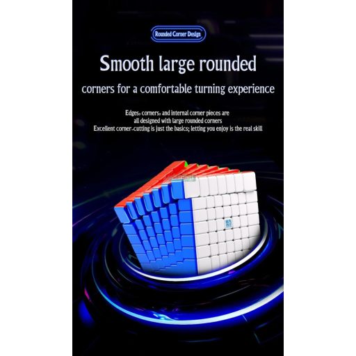 MOYU Meilong Professzionális Versenykocka 7x7x7 – 7 V2 verzió Rubik-kocka stílus