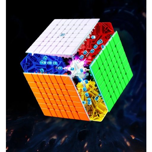 MOYU Meilong Professzionális mágneses Versenykocka 7x7x7 – 7M V2 verzió Rubik-kocka stílus