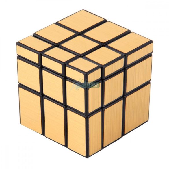 Mágikus tükrös kocka 3x3x3 - Mirror Cube aranyszín
