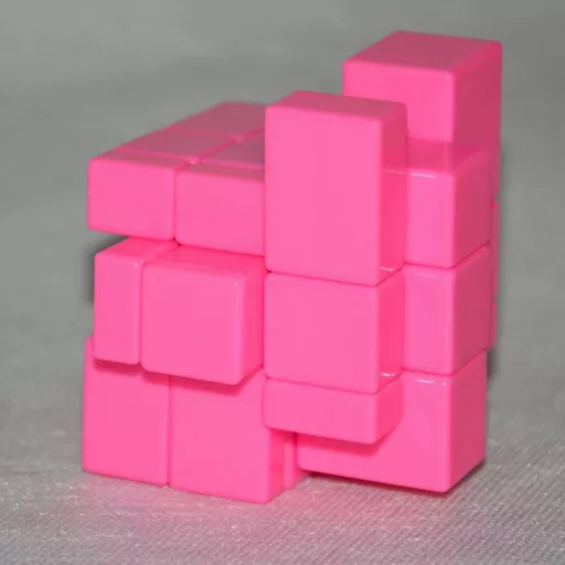 Mágikus magenta kocka 3x3x3 - Mirror Cube