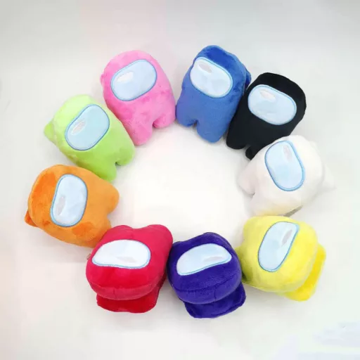 Plüss figura - Among Us - fekete